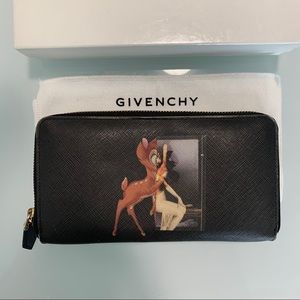 Givenchy Bambi Zipper Wallet - Original with box